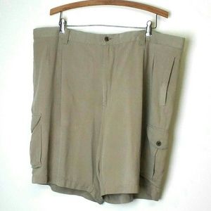 Joseph & Feiss 100% Silk Cargo Shorts Size 42